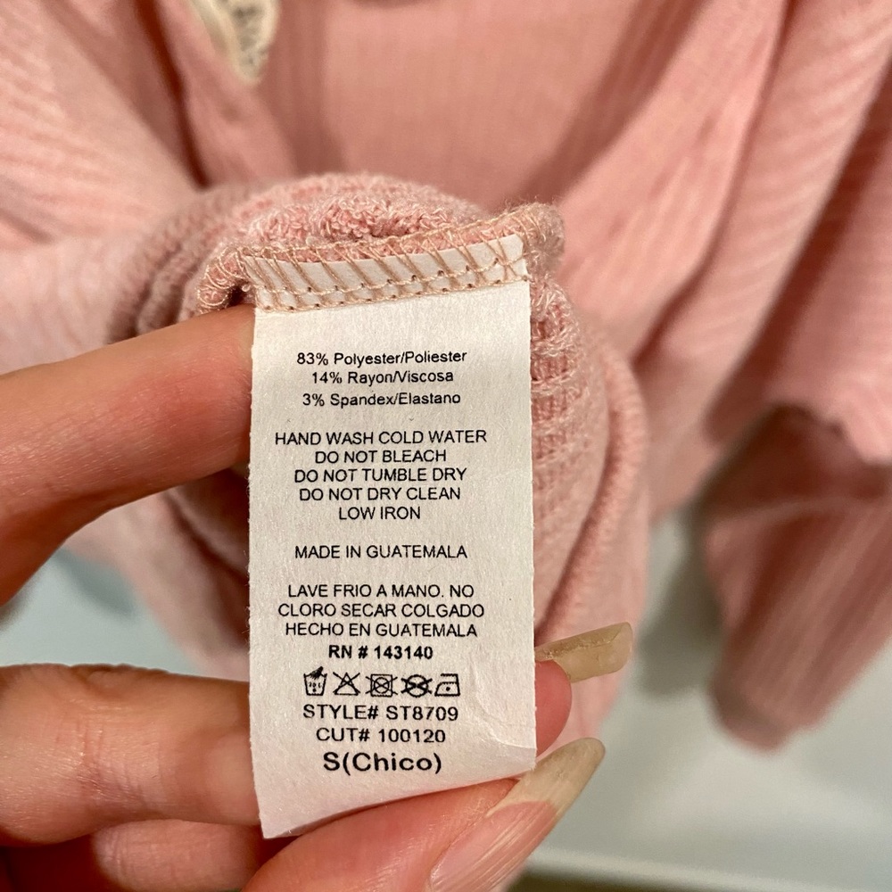 Style Rack Pink Pullover Sweater - Picture 3 of 3